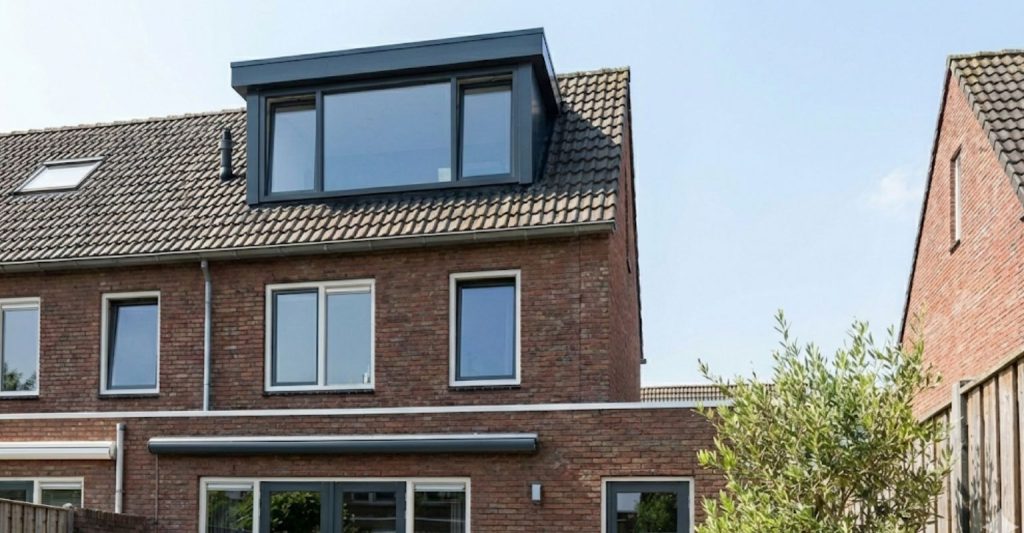 Dakkapel in Groningen - Kunststof dakkapel